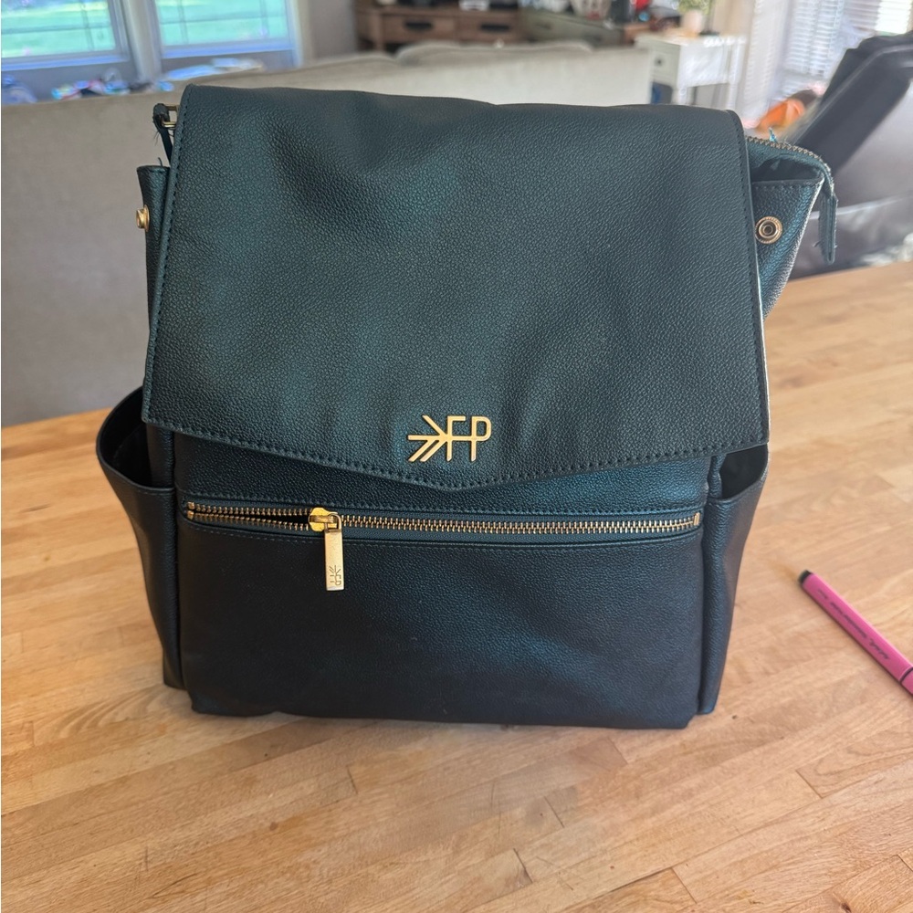 Emerald green freshly picked diaper mini diaper backpack